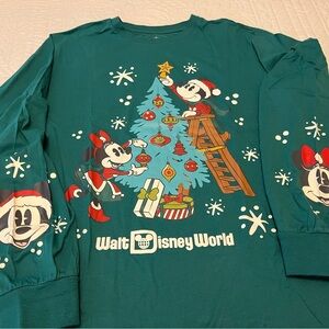 Disney Long Sleeve Holiday Shirt